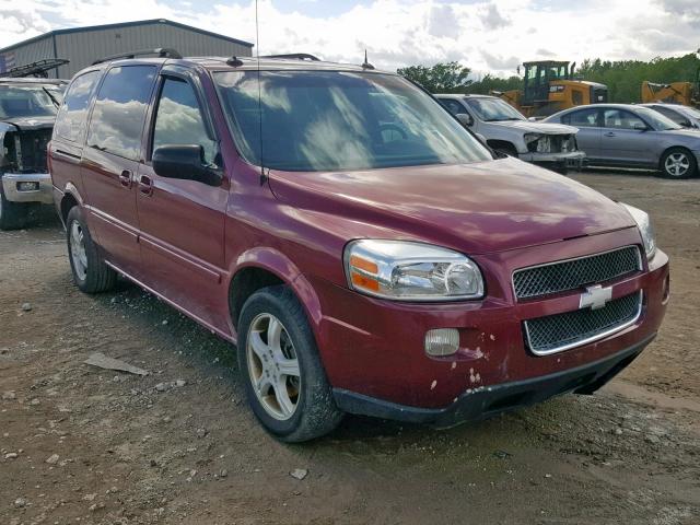 1GNDV23L35D249498 - 2005 CHEVROLET UPLANDER L MAROON photo 1