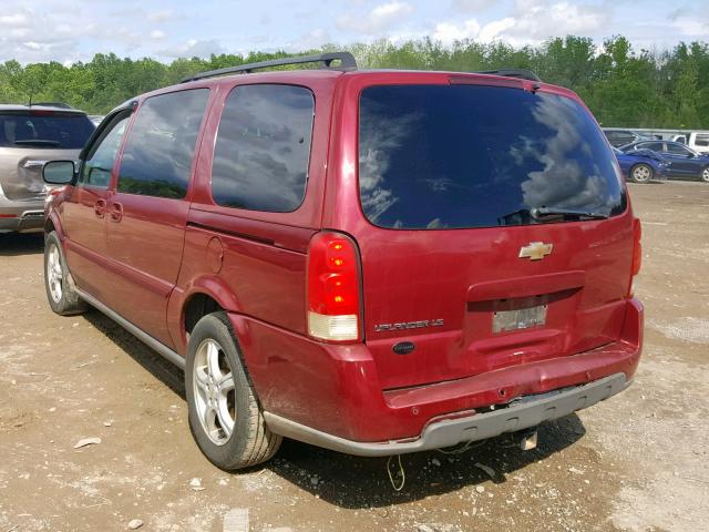 1GNDV23L35D249498 - 2005 CHEVROLET UPLANDER L 栗色 照片 3