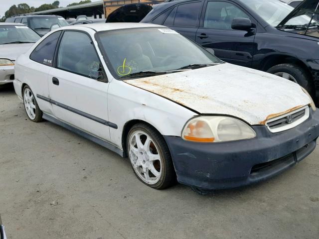 1HGEJ6123WL023917 - 1998 HONDA CIVIC DX WHITE photo 1