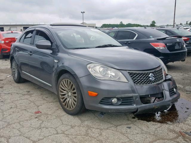 JS2RE9A54A6100470 - 2010 SUZUKI KIZASHI GT GRAY photo 1