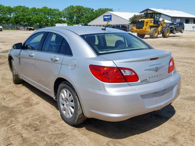 1C3CC4FB9AN101969 - 2010 CHRYSLER SEBRING TO SILVER photo 3