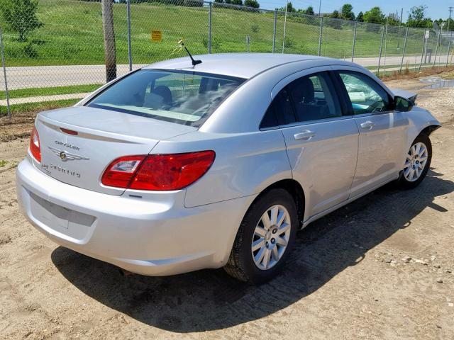 1C3CC4FB9AN101969 - 2010 CHRYSLER SEBRING TO SILVER photo 4