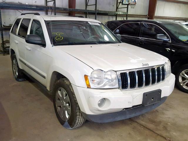 1J4HR58N96C163799 - 2006 JEEP GRAND CHER WHITE photo 1