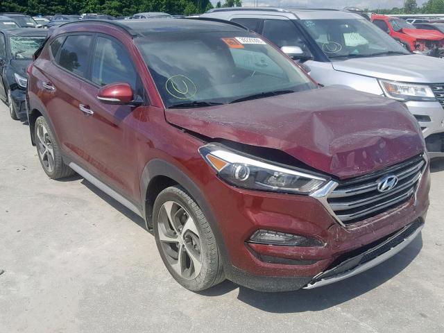 KM8J33A20HU370331 - 2017 HYUNDAI TUCSON LIM BURGUNDY photo 1