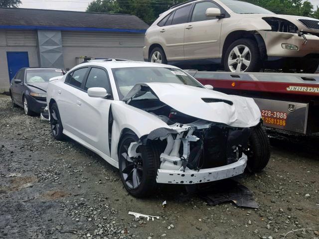 2C3CDXHG4KH597751 - 2019 DODGE CHARGER GT WHITE photo 1