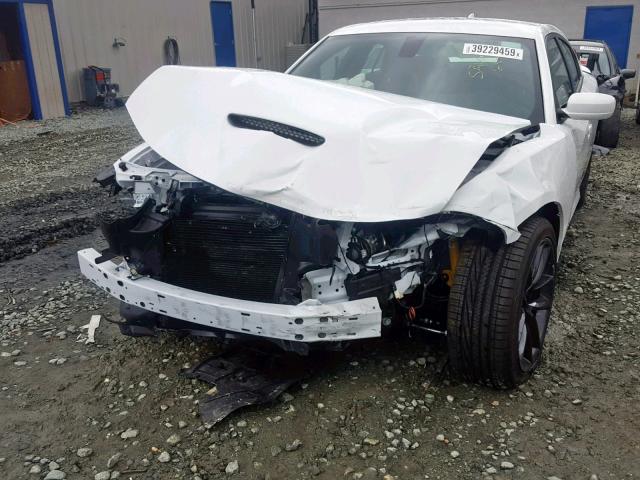 2C3CDXHG4KH597751 - 2019 DODGE CHARGER GT WHITE photo 9