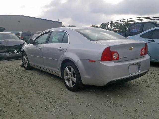 1G1ZC5E14BF363522 - 2011 CHEVROLET MALIBU 1LT SILVER photo 3