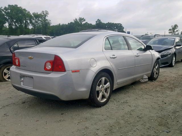 1G1ZC5E14BF363522 - 2011 CHEVROLET MALIBU 1LT SILVER photo 4
