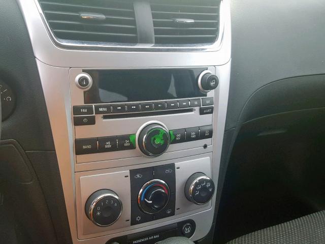 1G1ZC5E14BF363522 - 2011 CHEVROLET MALIBU 1LT SILVER photo 9