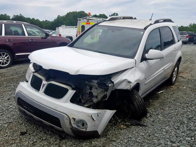 2CKDL33F586041178 - 2008 PONTIAC TORRENT WHITE photo 2