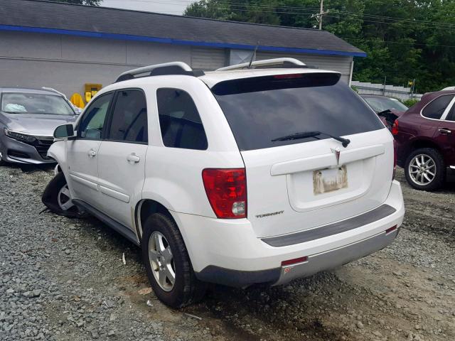 2CKDL33F586041178 - 2008 PONTIAC TORRENT WHITE photo 3