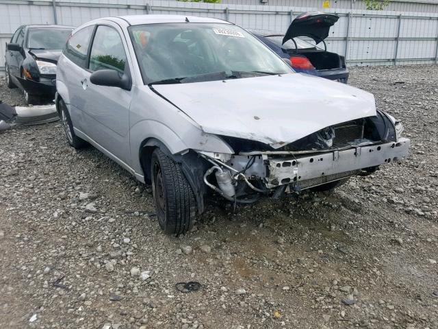 1FAFP31N17W343253 - 2007 FORD FOCUS ZX3 SILVER photo 1