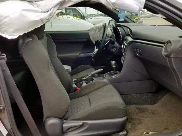 JTKJF5C78B3012139 - 2011 TOYOTA SCION TC GRAY photo 5