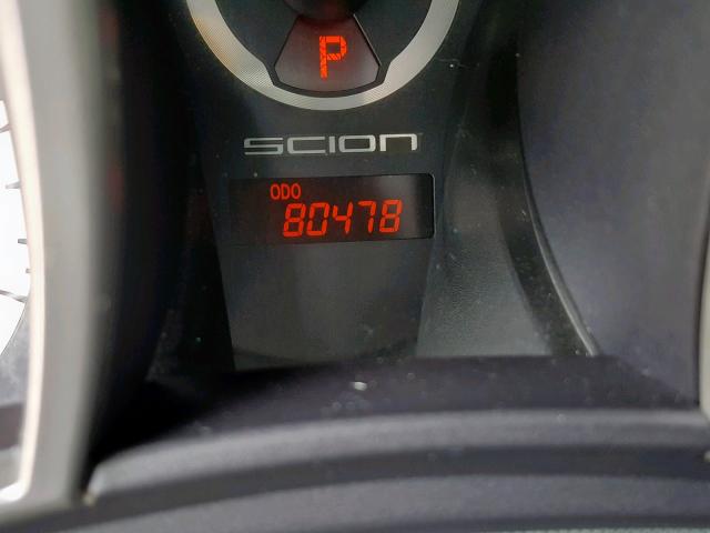 JTKJF5C78B3012139 - 2011 TOYOTA SCION TC GRAY photo 8