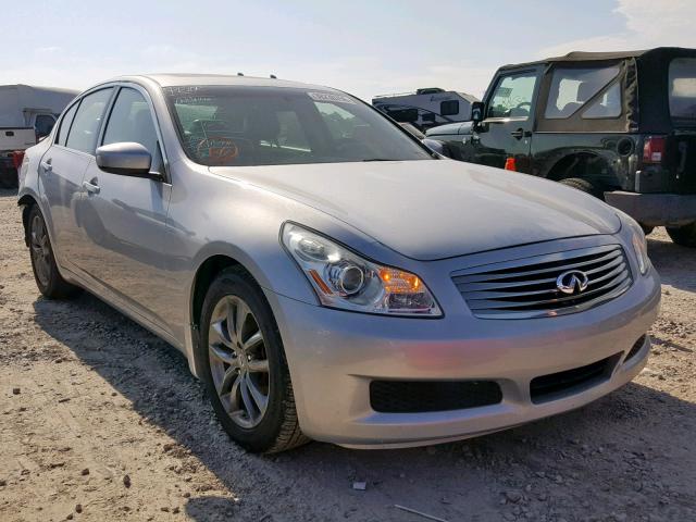 JNKCV61E19M305703 - 2009 INFINITI G37 BASE GRAY photo 1