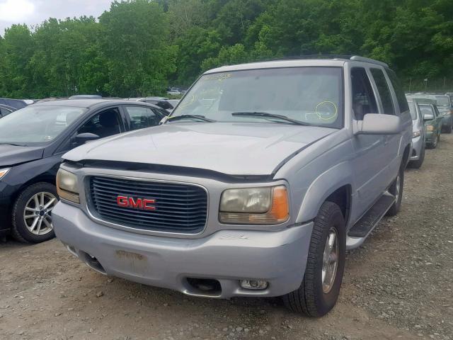 1GKEK13R2YR135637 - 2000 GMC YUKON DENA SILVER photo 2