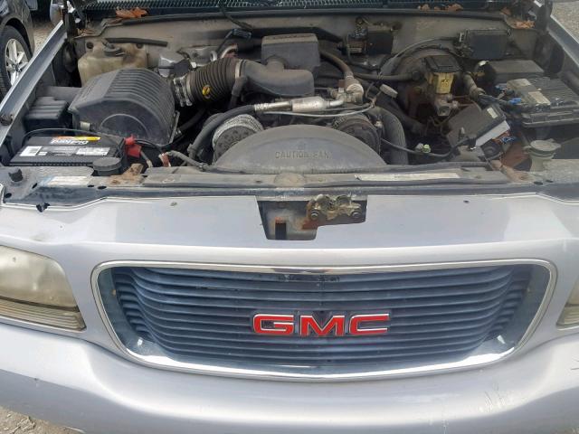 1GKEK13R2YR135637 - 2000 GMC YUKON DENA SILVER photo 7