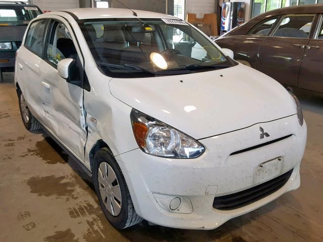 ML32A3HJ8EH008086 - 2014 MITSUBISHI MIRAGE DE WHITE photo 9