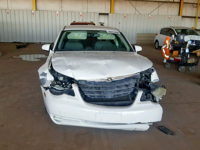 1C3LC56K27N524035 - 2007 CHRYSLER SEBRING TO WHITE photo 9