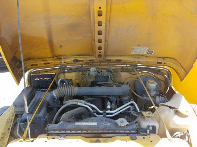 1J4FA64S86P782516 - 2006 JEEP WRANGLER / YELLOW photo 7