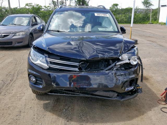 WVGJV7AX5GW587468 - 2016 VOLKSWAGEN TIGUAN COM 黑色 照片 9