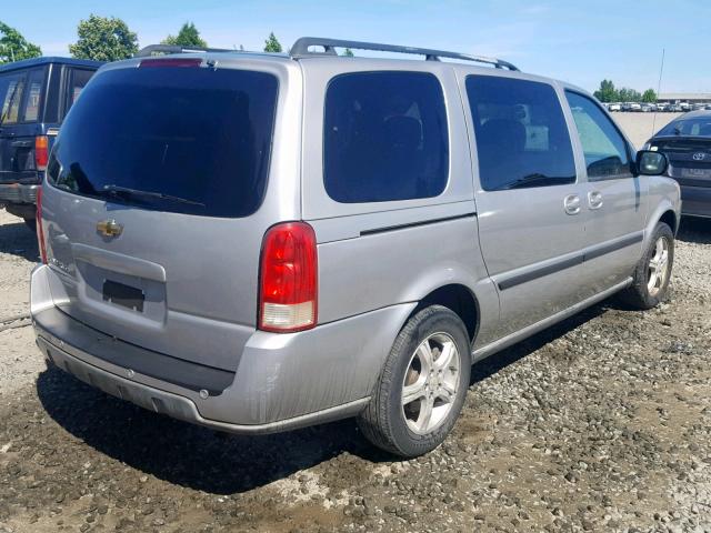 1GNDV23L05D256344 - 2005 CHEVROLET UPLANDER L 银色 照片 4