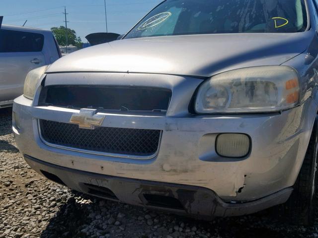 1GNDV23L05D256344 - 2005 CHEVROLET UPLANDER L 银色 照片 9