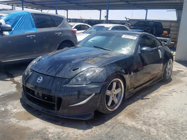 JN1AZ34D56M301151 - 2006 NISSAN 350Z COUPE BLACK photo 2