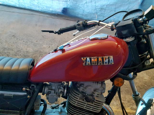 3Y6006793 - 1980 YAMAHA MOTORCYCLE RED photo 9