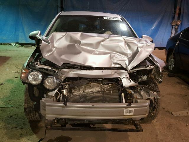 1G1JB5SH8C4103770 - 2012 CHEVROLET SONIC LS 银色 照片 9