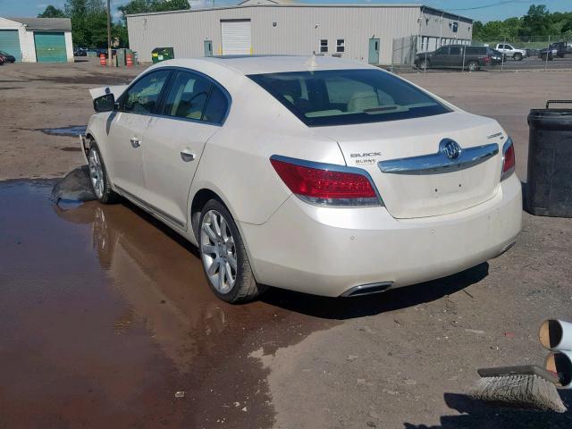 1G4GE5ED3BF368872 - 2011 BUICK LACROSSE C WHITE photo 3