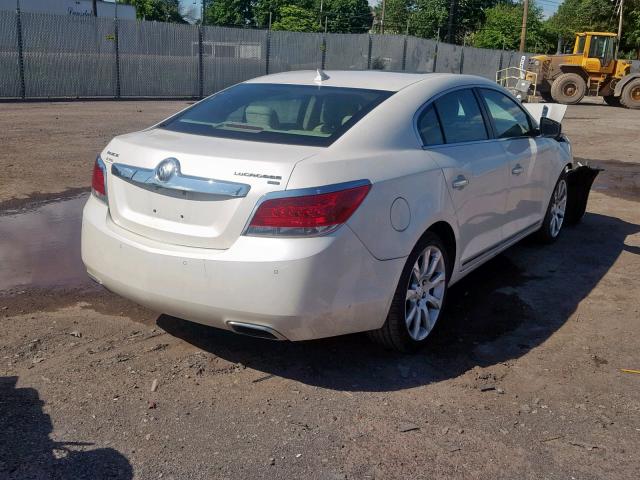 1G4GE5ED3BF368872 - 2011 BUICK LACROSSE C WHITE photo 4