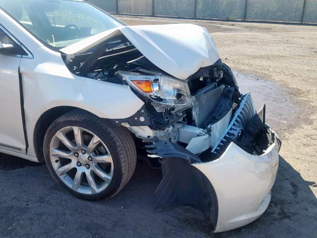 1G4GE5ED3BF368872 - 2011 BUICK LACROSSE C WHITE photo 9