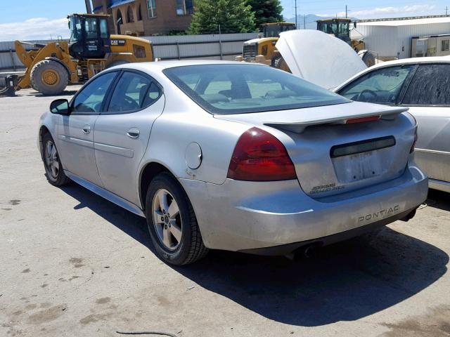 2G2WS522751194901 - 2005 PONTIAC GRAND PRIX SILVER photo 3