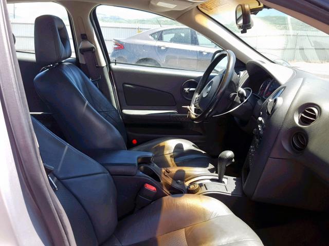 2G2WS522751194901 - 2005 PONTIAC GRAND PRIX SILVER photo 5