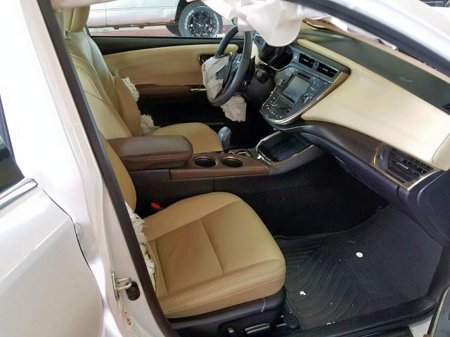 4T1BK1EB3GU225739 - 2016 TOYOTA AVALON XLE WHITE photo 5