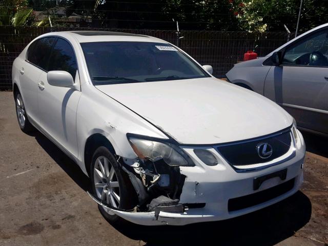 JTHCH96S260016730 - 2006 LEXUS GS 300 WHITE photo 1