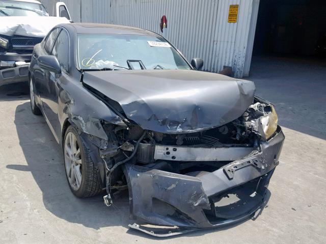 JTHBK262462016639 - 2006 LEXUS IS 250 GRAY photo 1