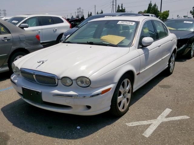 SAJWA51C85WE26766 - 2005 JAGUAR X-TYPE 3.0 WHITE photo 2