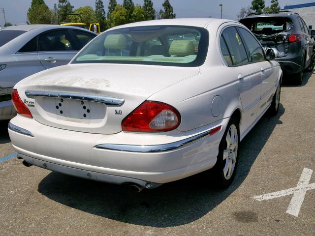 SAJWA51C85WE26766 - 2005 JAGUAR X-TYPE 3.0 WHITE photo 4