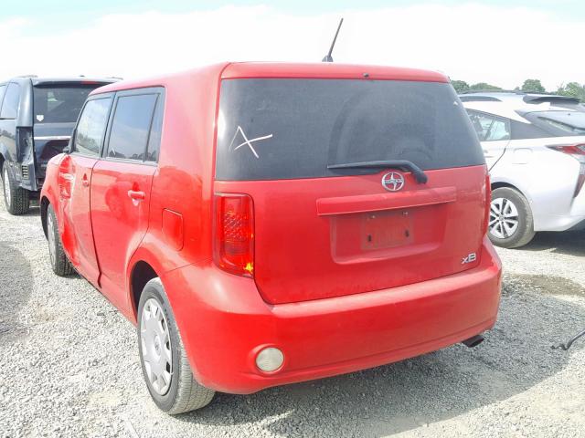JTLKE50E391095670 - 2009 TOYOTA SCION XB 红色 照片 3