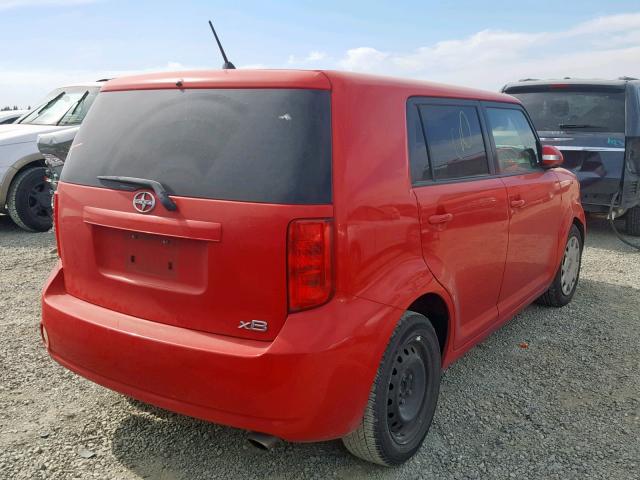JTLKE50E391095670 - 2009 TOYOTA SCION XB 红色 照片 4