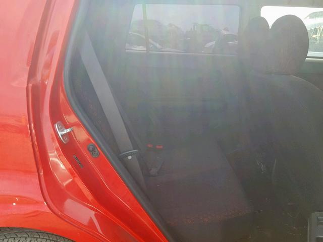 JTLKE50E391095670 - 2009 TOYOTA SCION XB 红色 照片 6