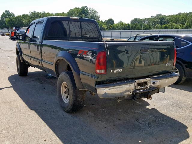 1FTSW31FX3EA27919 - 2003 FORD F350 SRW S GREEN photo 3