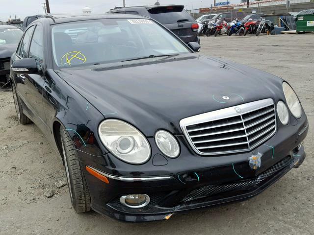 WDBUF56X29B412034 - 2009 MERCEDES-BENZ E 350 BLACK photo 1