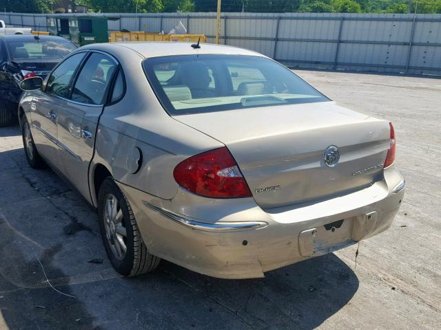 2G4WC582991247731 - 2009 BUICK LACROSSE C GOLD photo 3