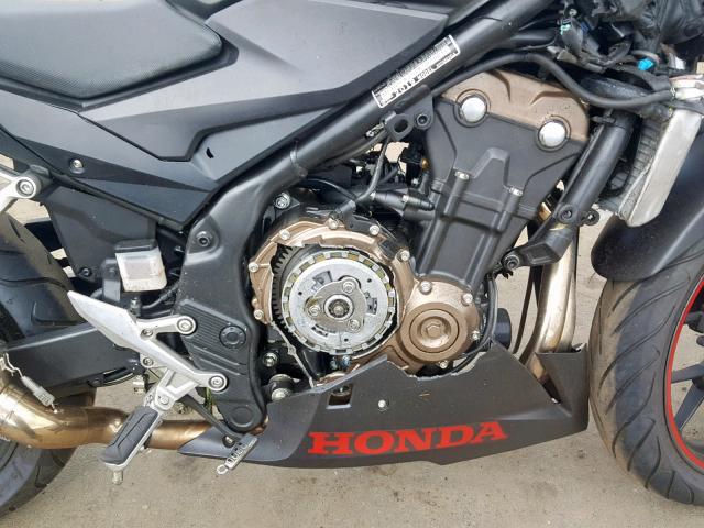 MLHPC6257K5000016 - 2019 HONDA CBR500 RA BLACK photo 7