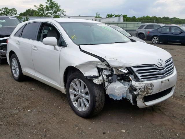 4T3BA3BB5AU018982 - 2010 TOYOTA VENZA WHITE photo 1