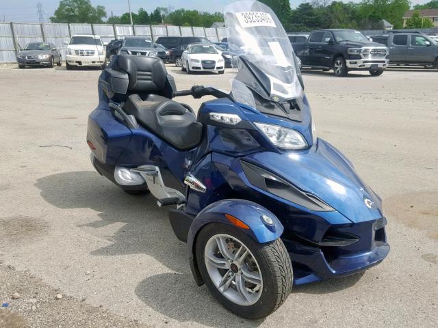 2BXJBKC17AV001238 - 2010 CAN-AM SPYDER ROA BLUE photo 1