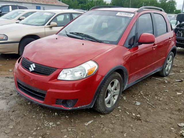 JS2YB5A34C6301137 - 2012 SUZUKI SX4 RED photo 2